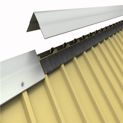 closure strips foam metal roofing roof ridge caps accessories