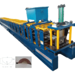 Gutter roll forming machine